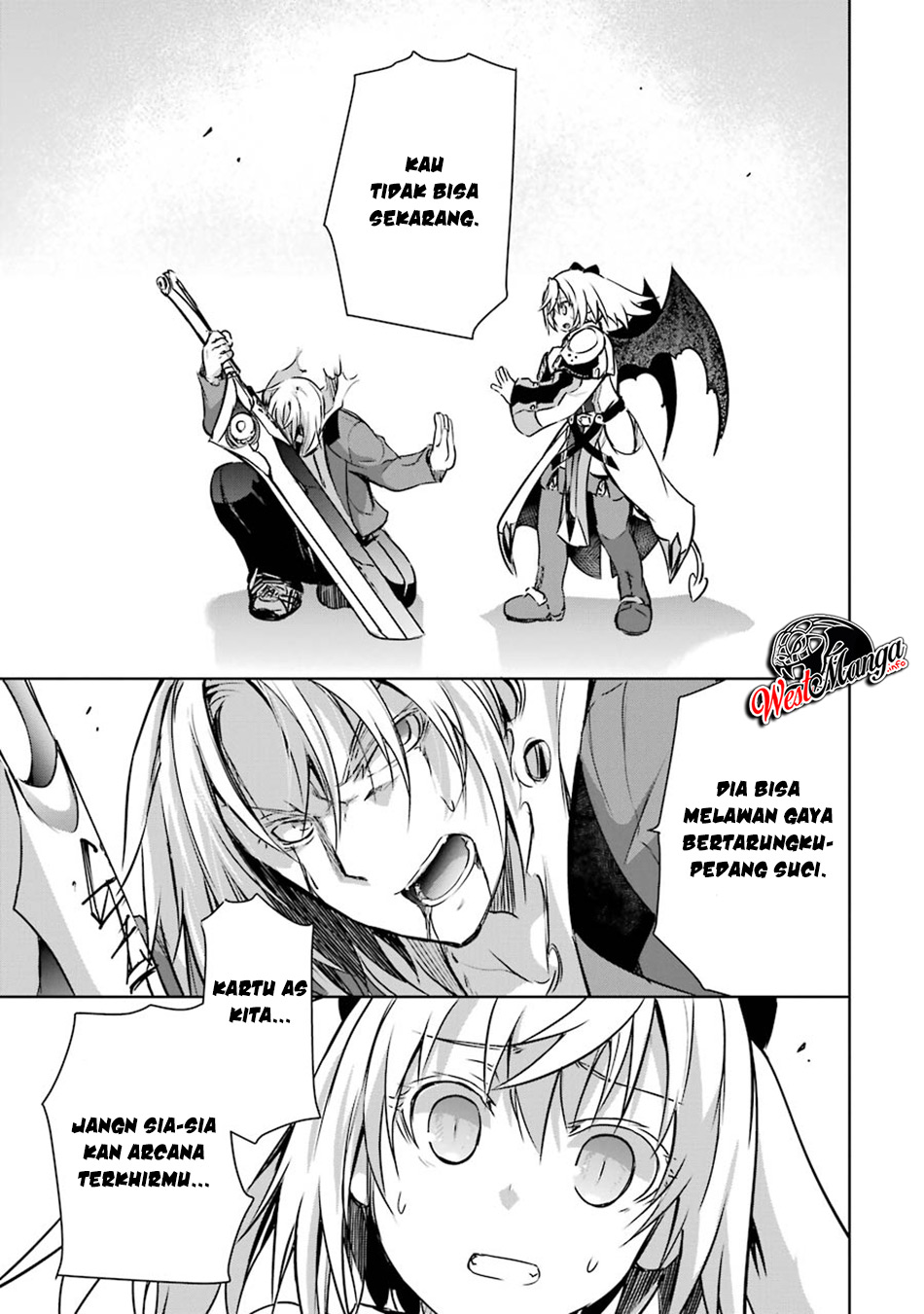 Maou to Ore no Hanggyakuki chapter 8